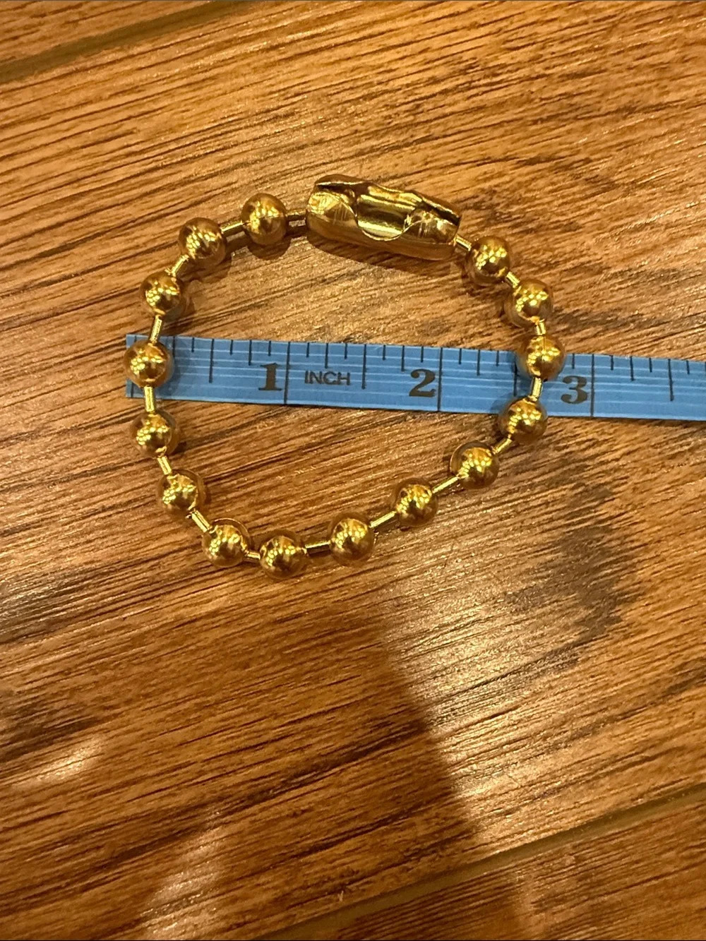Plunder Gold Beaded Connector Bracelet Ring - Picture 6 of 6